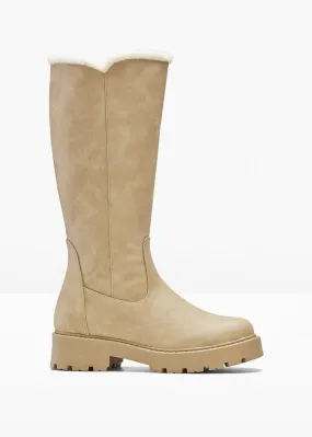 Botas Beige