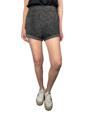 LALALOU Shorts Leopard