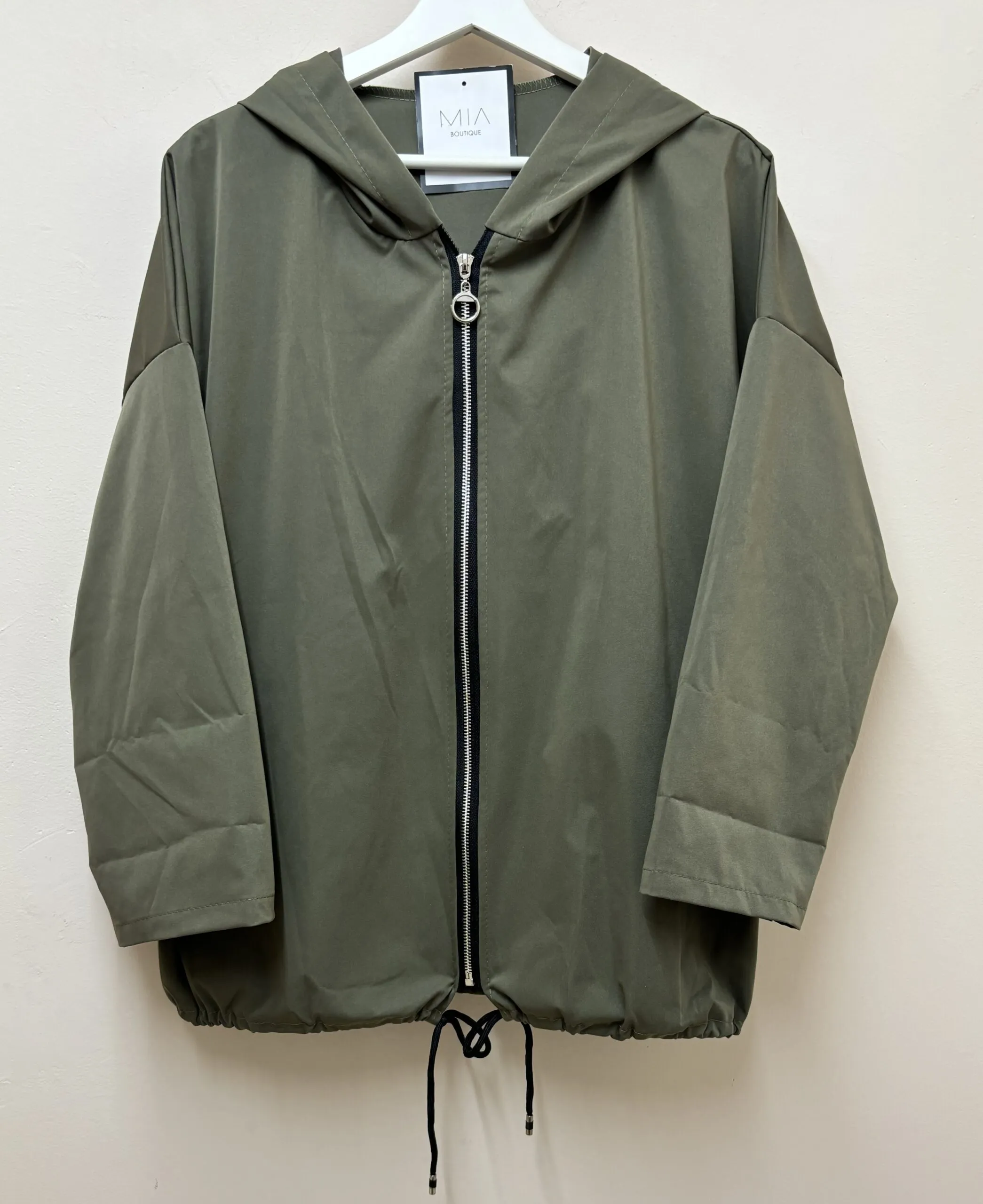 Parka Capucha Caqui