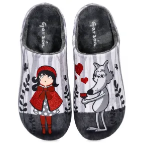 ZAPATILLAS CASA GARZON 15357 GRIS OSC.