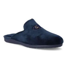ZAPATILLAS CASA GARZON 6101 SUATEX LOGO MARINO