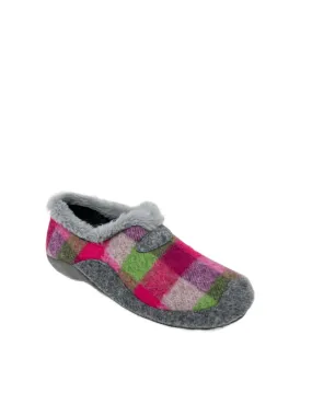 ZAPATILLAS CASA GARZON 7950 FUCSIA-GRIS